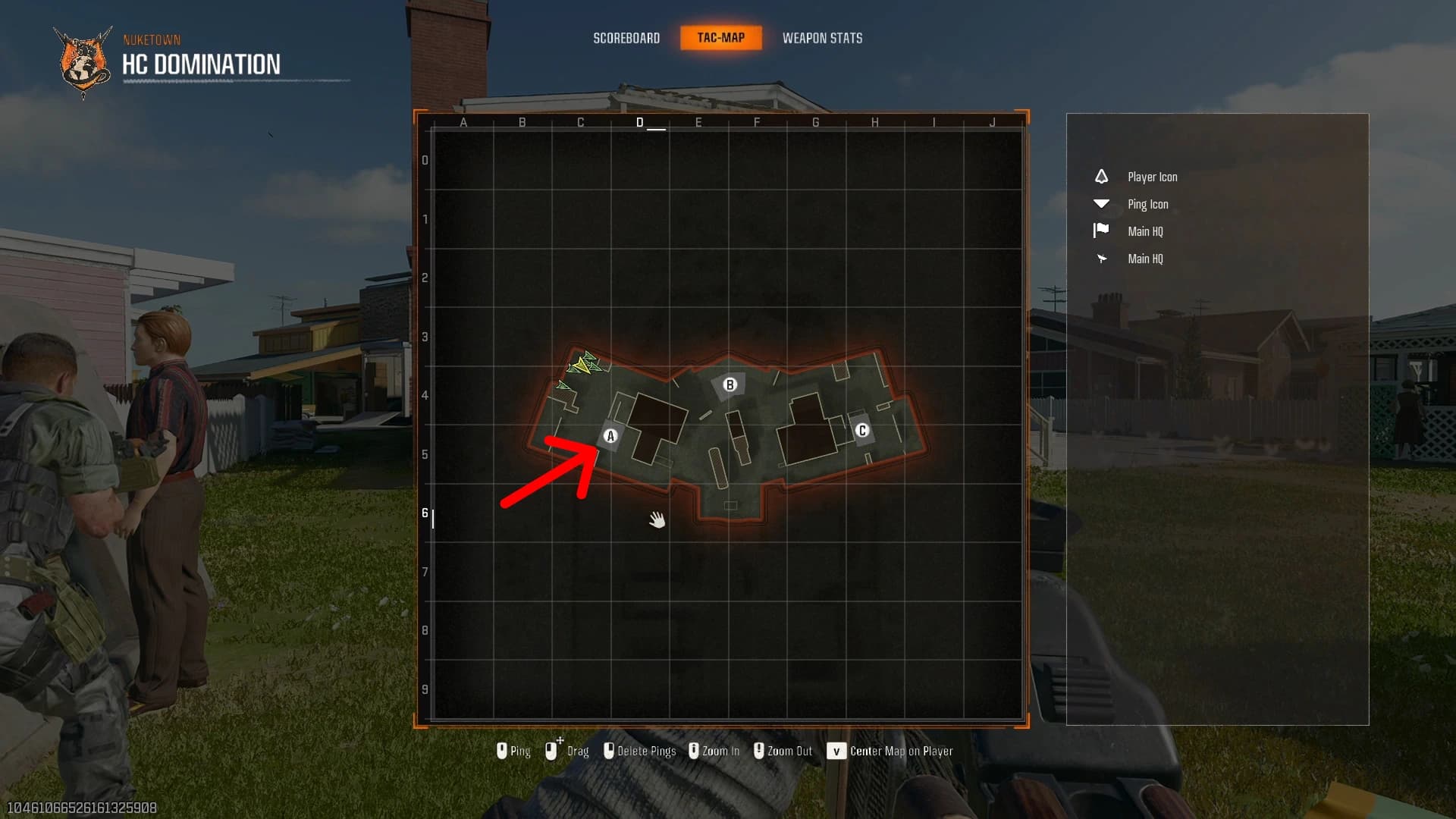 Open the map
