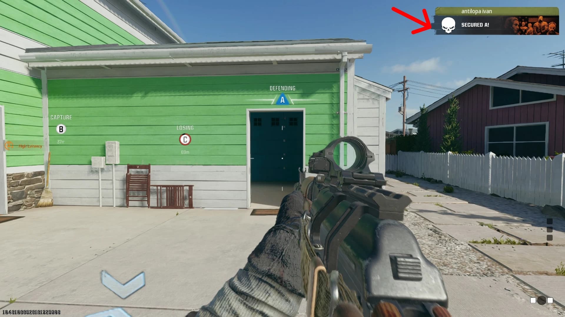 Go only for the closest flag