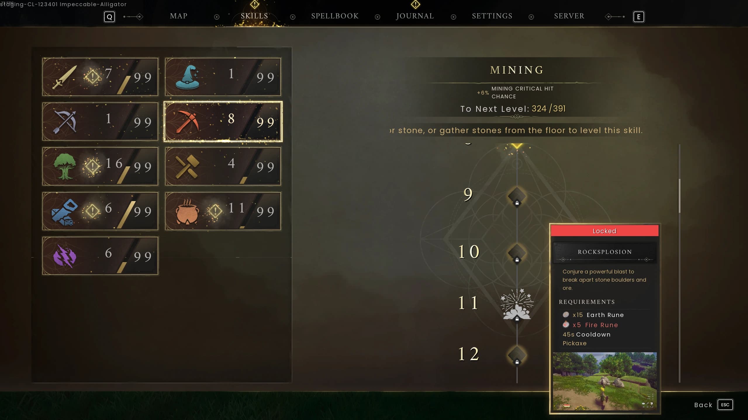 Tree screenshot