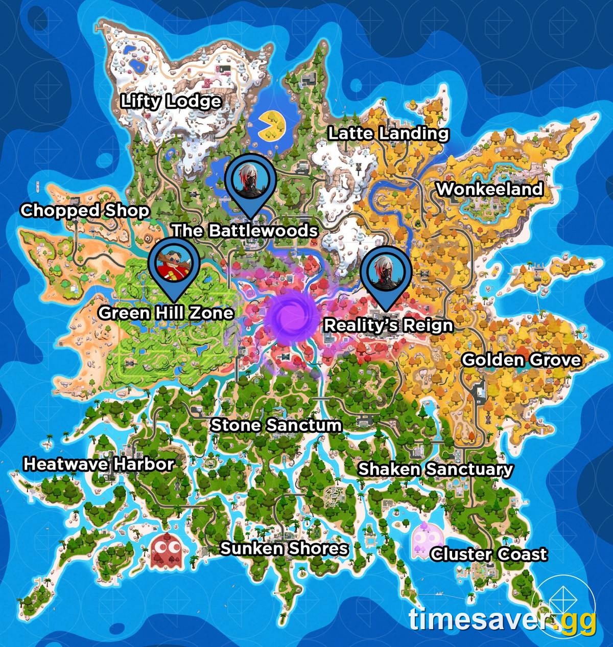 All Fortnite Override Boss and Mythic Locations (Chapter 7 Season 4)