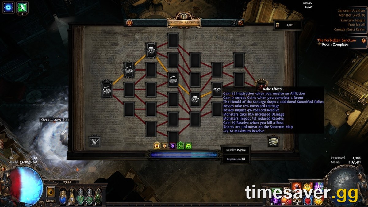 PoE Forbidden Sanctum Farming Guide (3.29): Relics, Resolve & How Lycia Prints Currency