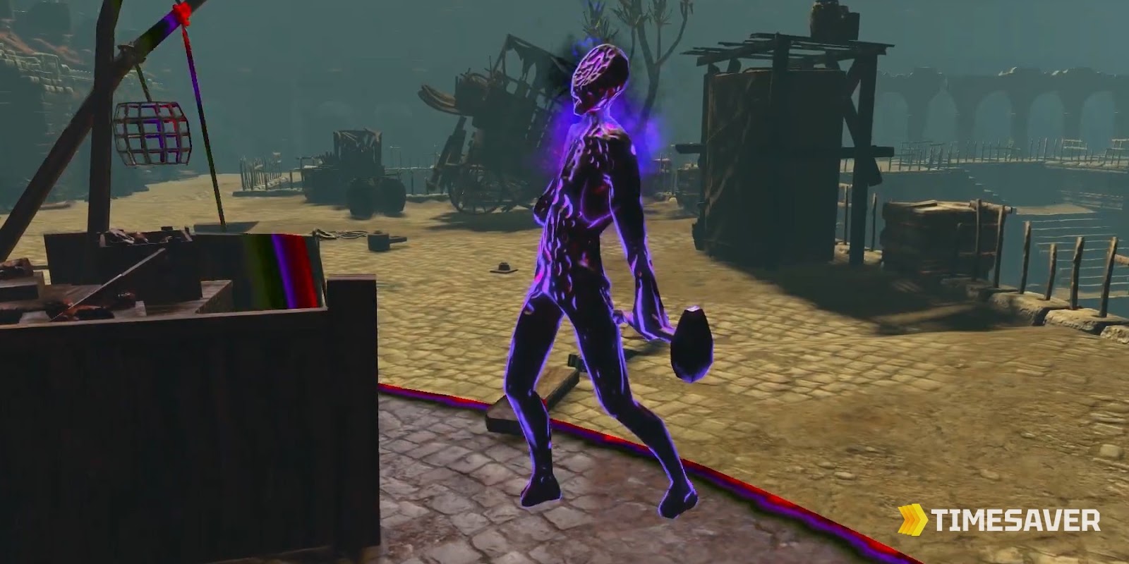 A Hiveborn void creature from a Path of Exile 2 Breach encounter in the 0.5 endgame