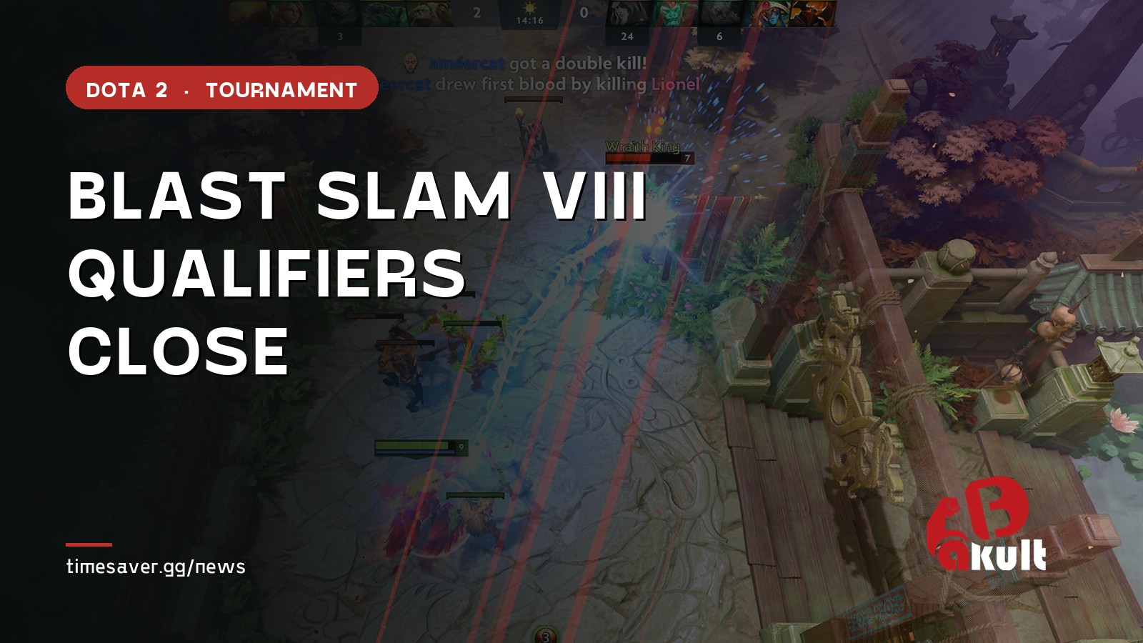BLAST SLAM VIII Qualifiers Close: Na'Vi, Level UP, Yakult Brothers and Nemesis Lock First Four Slots