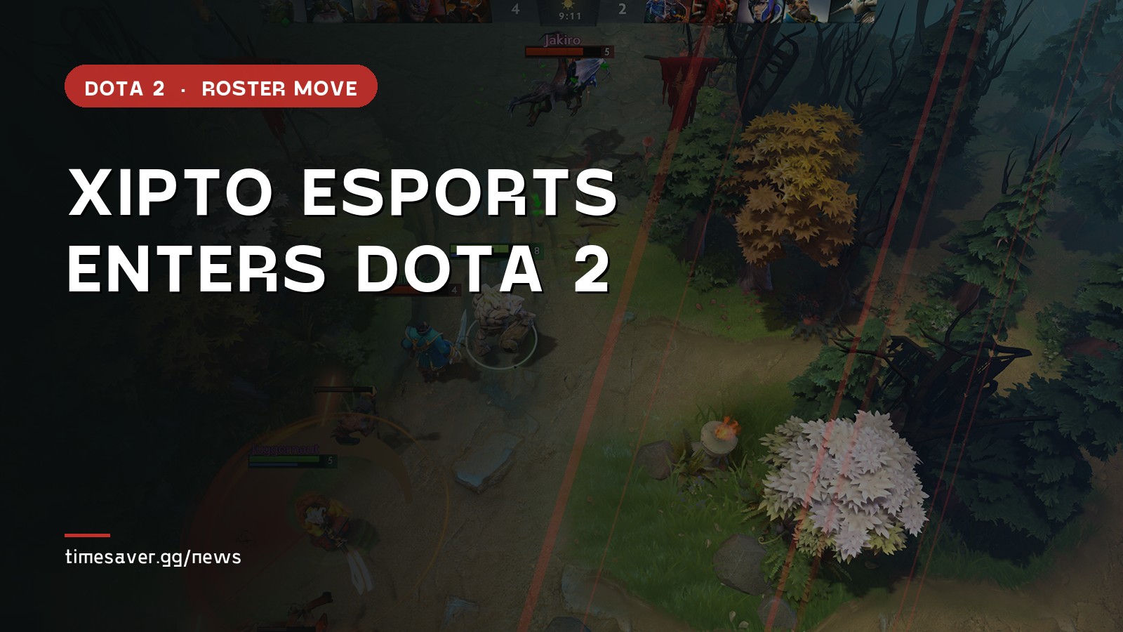 Xipto Esports Enters Dota 2 With 23savage, inYourdreaM and Fbz in Pan-SEA Roster
