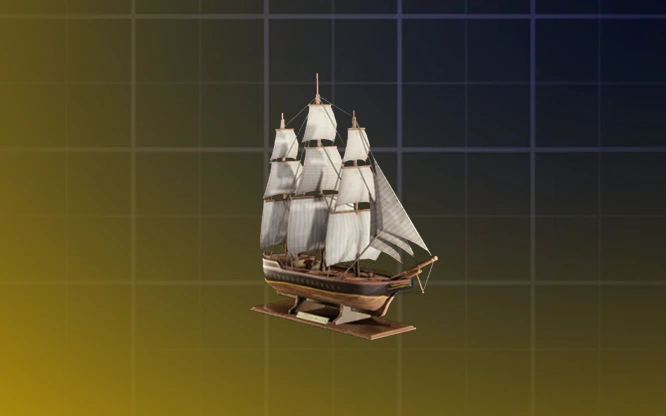 "Leviathan's Crown" Ship Model