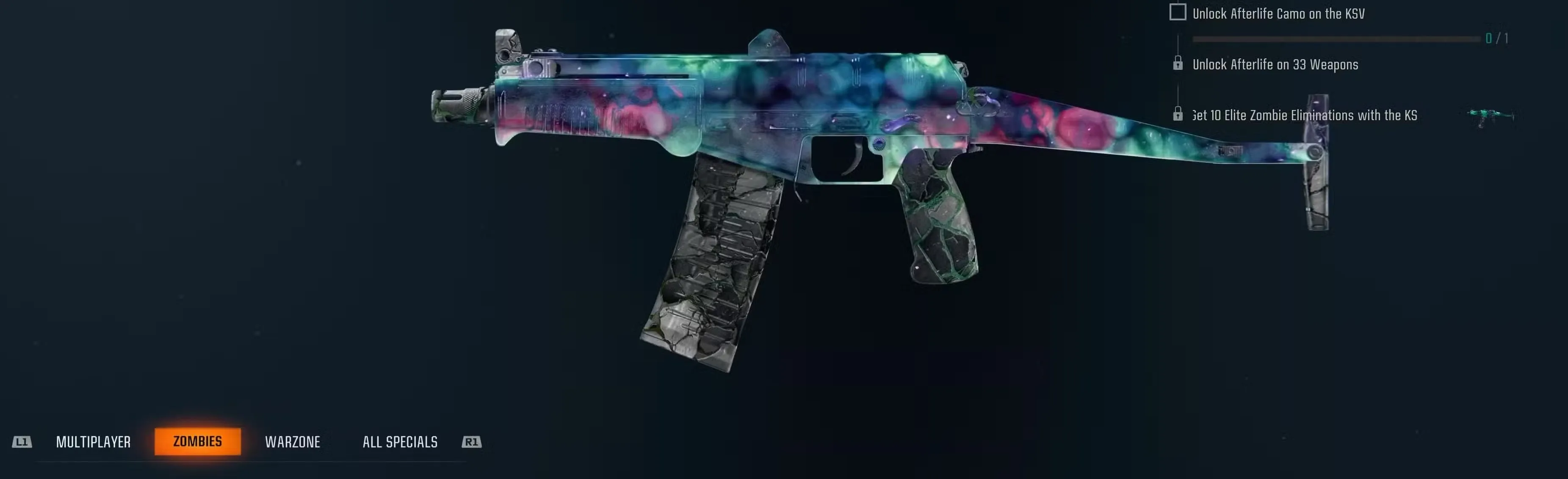 smg camos zombie