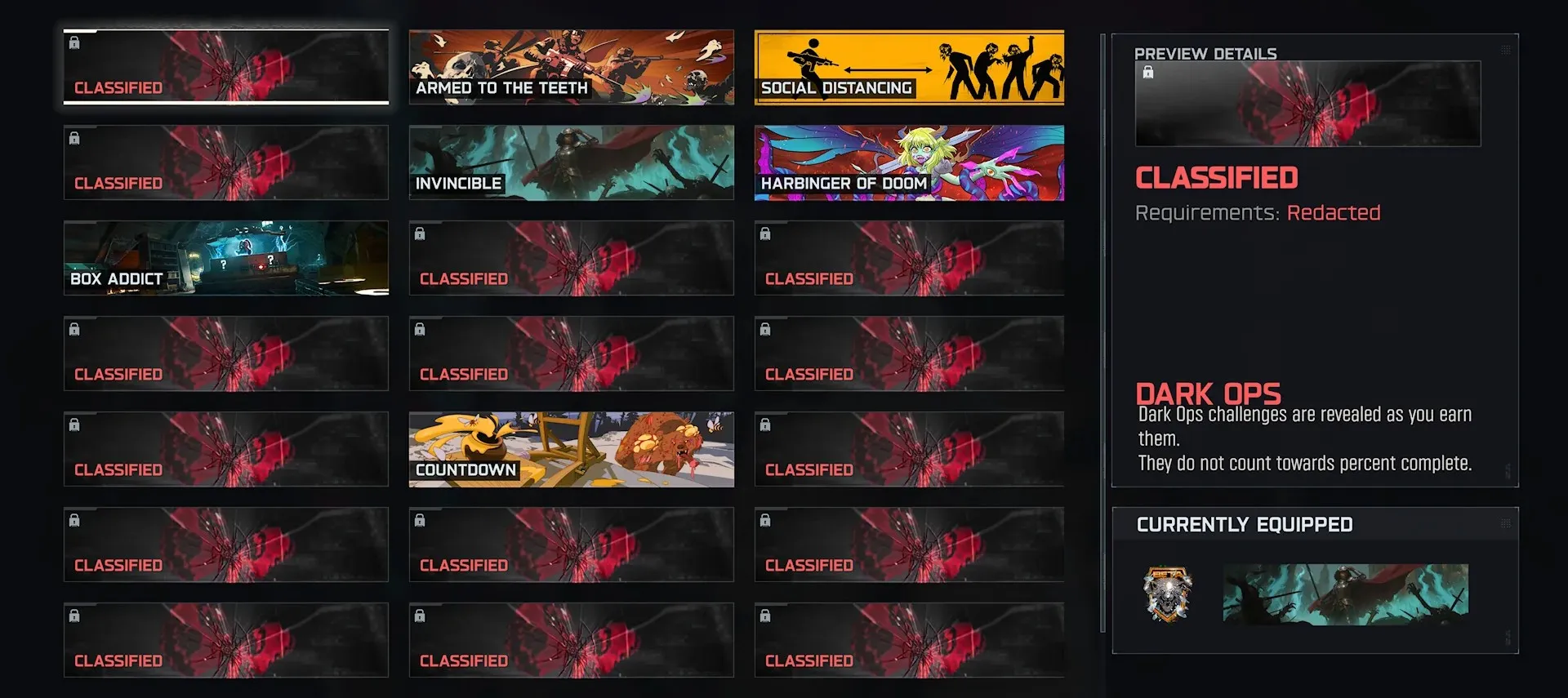 black ops 7 dark ops calling cards