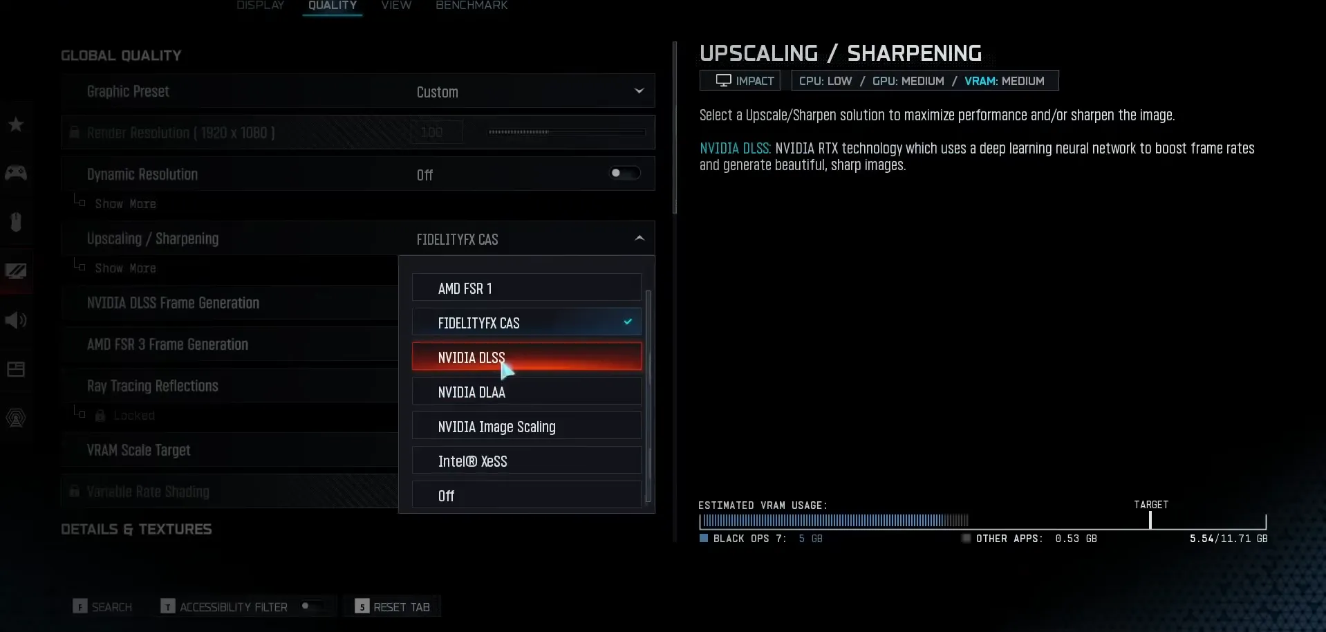 upscaling and sharpening