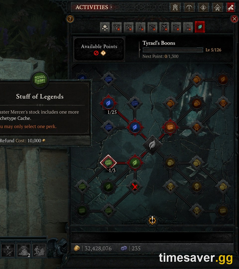 Diablo 4 Season 16 Tyrael's Boons: Best Gold Path (PTR)