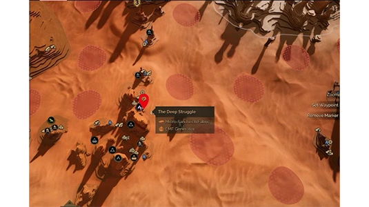 The Deep Struggle cave entrance in Eastern Vermillius Gap