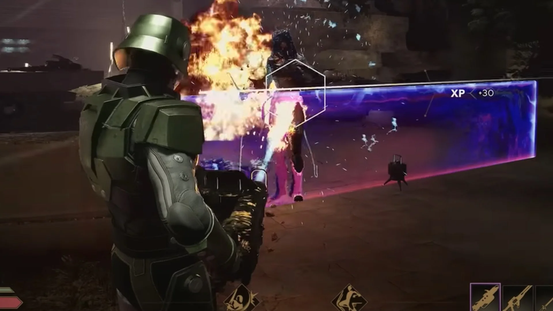 Mixed armor squad including stealth, tank and tactical gear