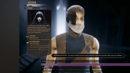 Trooper class character with various weapons and defensive gear