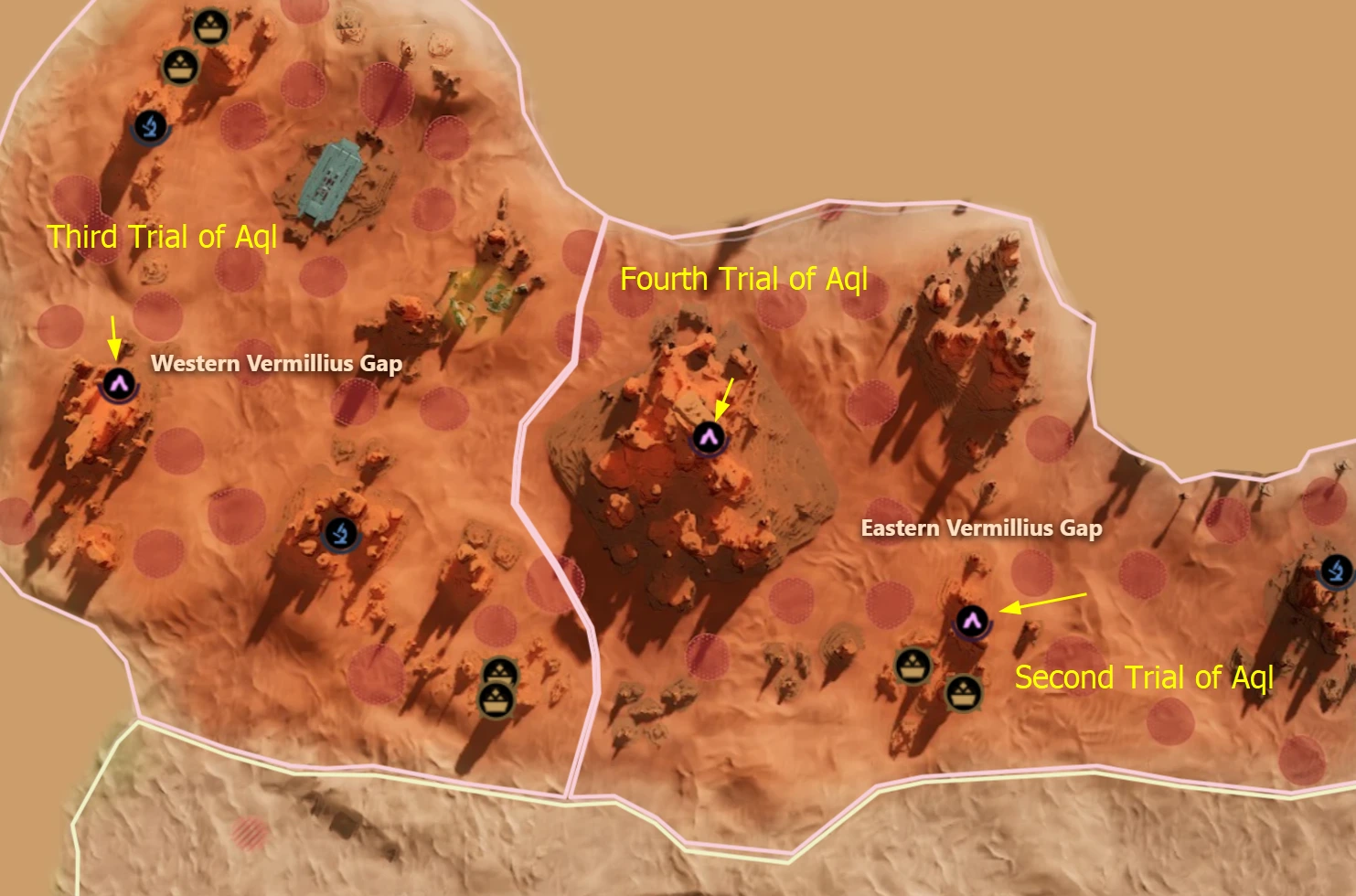 Step 7: Complete Trials 2, 3 & 4 and Clear Outposts