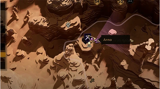 Path to Harko Village for advanced training