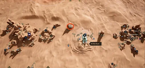 Unmarked rock formation next to shipwreck with Aren's Light Armor Set