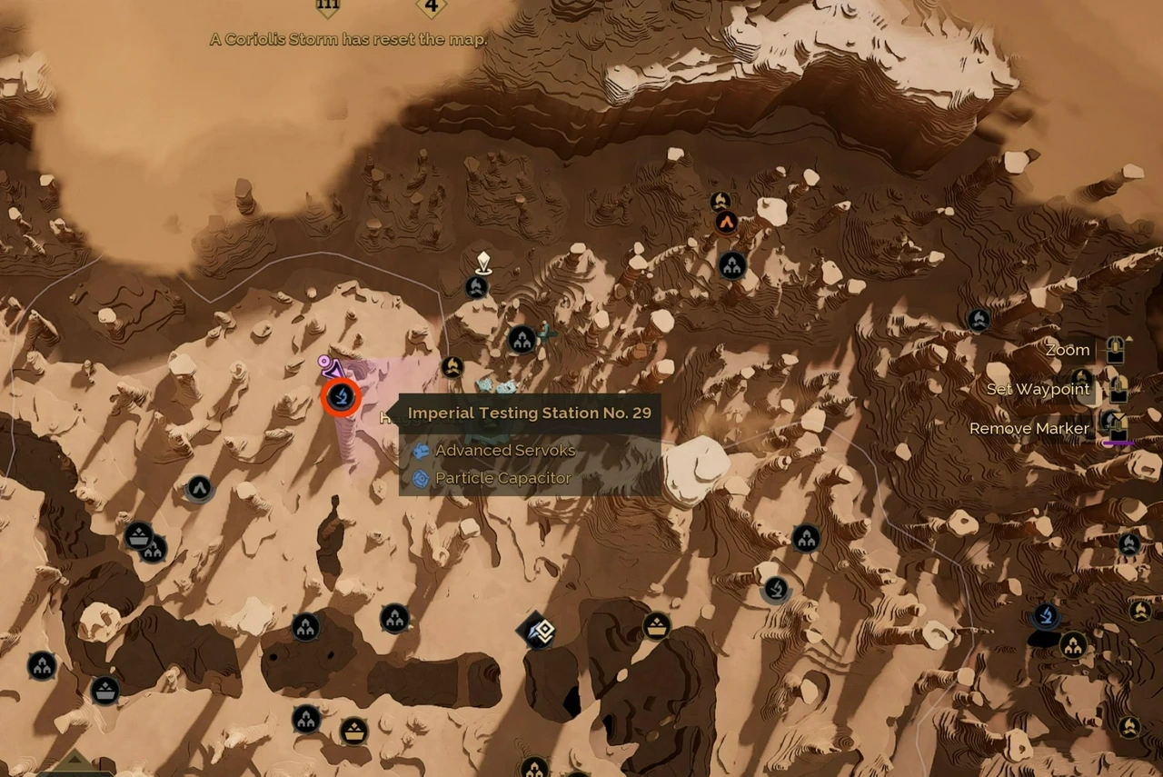 Testing Station No. 29 deep rift location