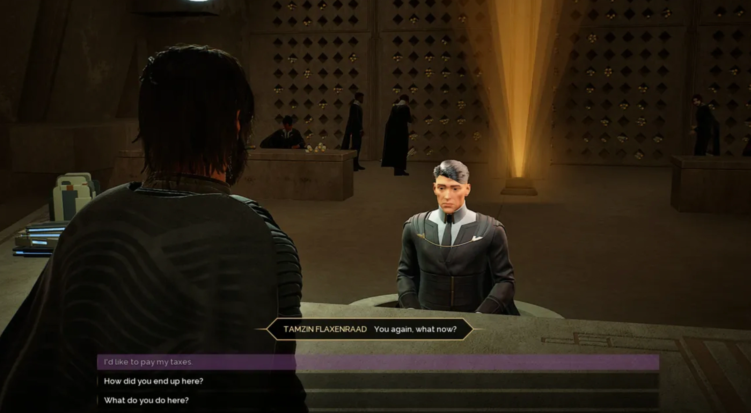 Ornithopter flying over Arrakis desert