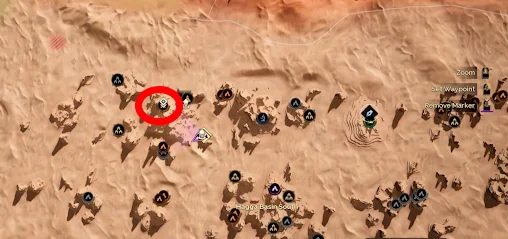 Old Griffin Hideaway location in Dune Awakening