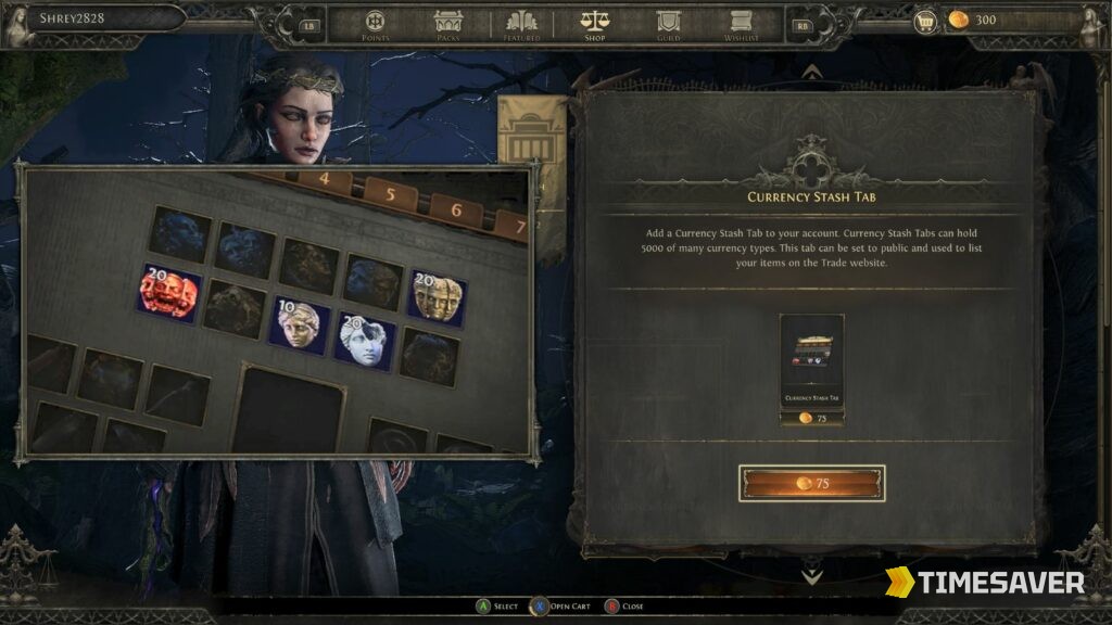 Path of Exile 2 currency stash tab filled with orbs in the 0.5 Runes of Aldur league