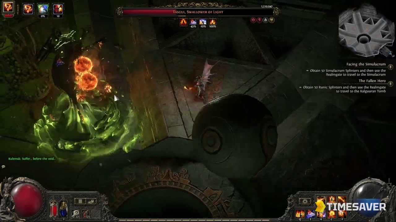 PoE2 Tasgul, Swallower of Light Guide: How to Find & Beat the Abyssal Commander for Kulemak's Invitation (0.5.3)