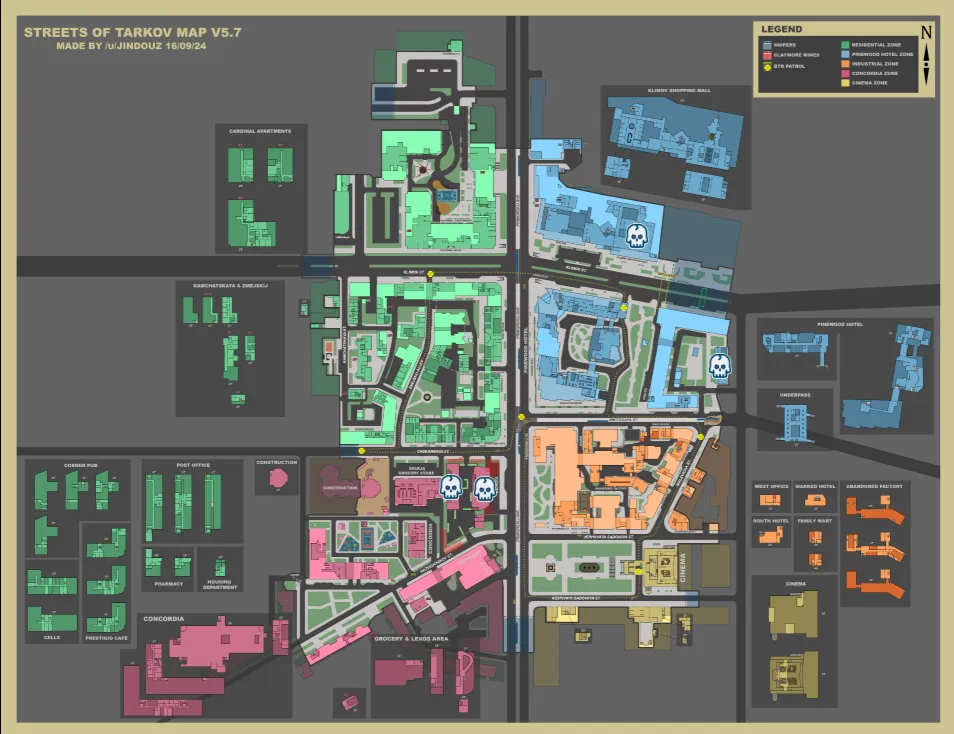 how to find them streets of tarkov
