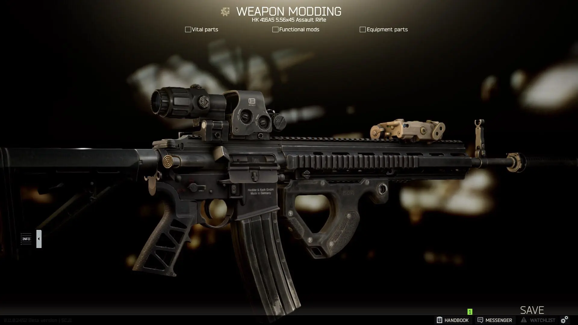 escape from tarkov weapons tier list