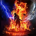 PoE 2 Forged in Flame ascendancy passive icon