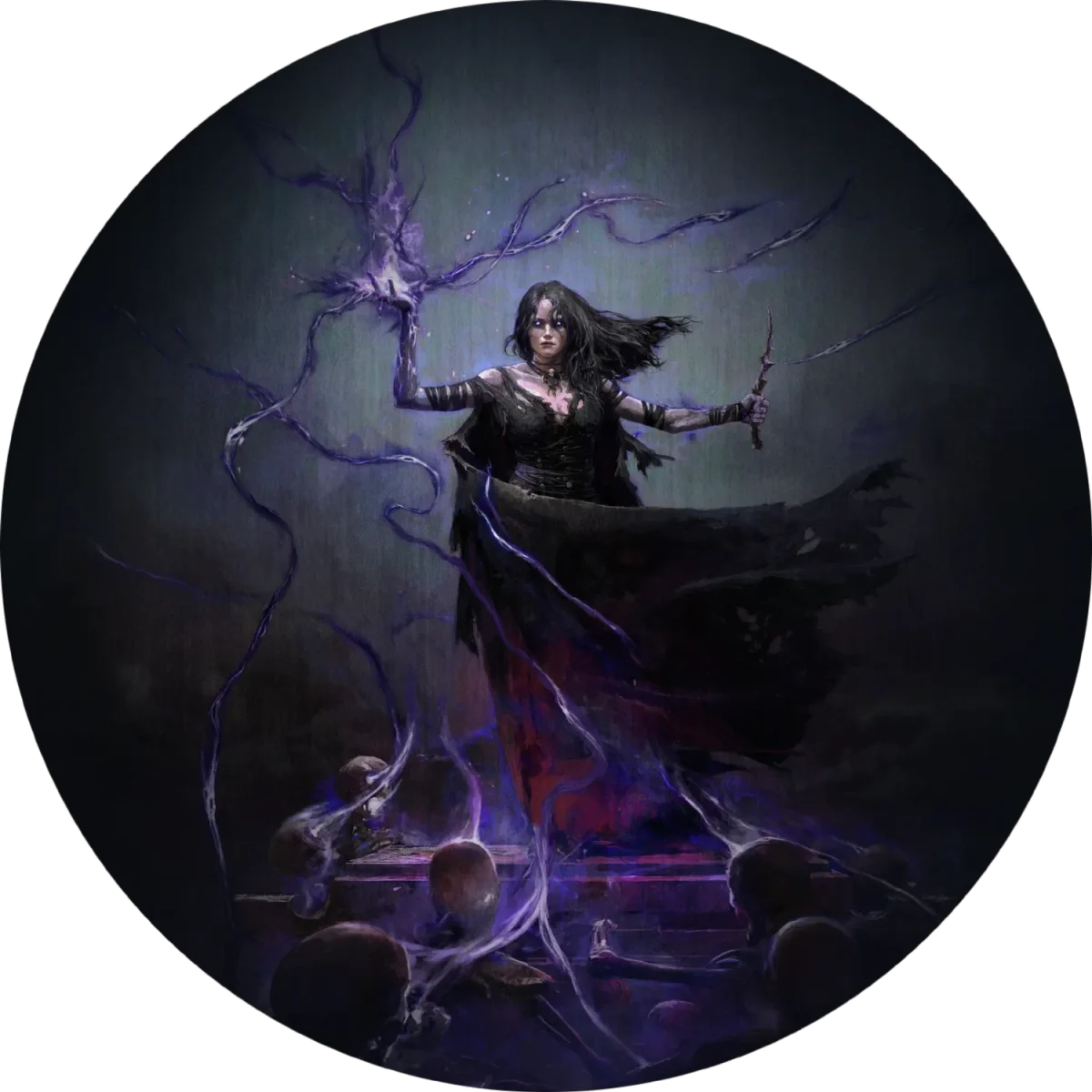 PoE2 Witch Infernalist — Minion Army Infernalist class art